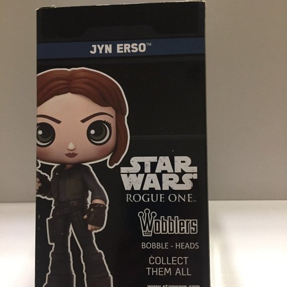 NEW Funko Star Wars Jyn Erso Wobblers 5'' Bobblehead Figure - Picture 5 of 6